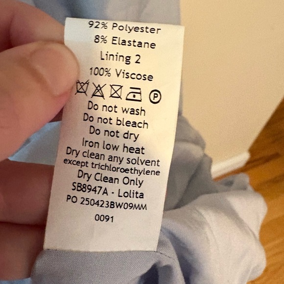 House of CB Lolita soft blue corset sundress - Picture 10 of 10